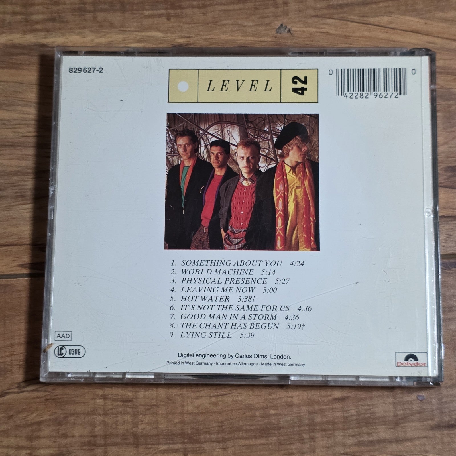 Level 42 - World Machine CD Album 1985 Synth-Pop Post-Funk