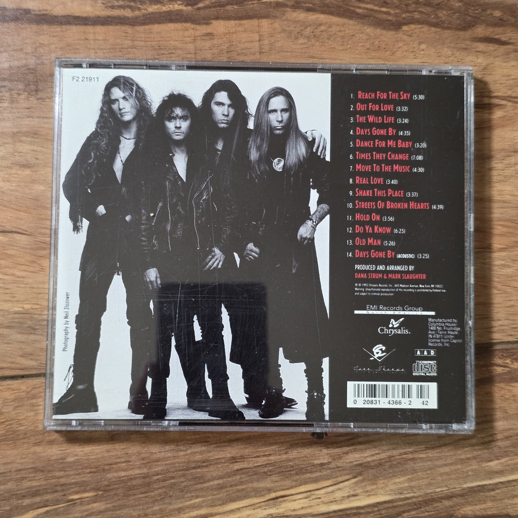 Slaughter - The Wild Life CD Album 1992 Glam Metal Rock