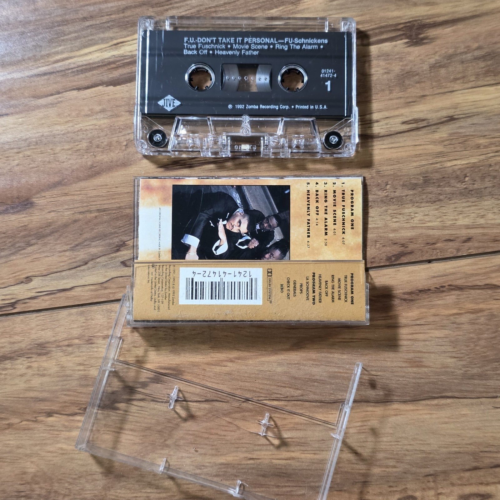 Fu-Schnickens - Don't Take It Personal Cassette Album 1992 Hip Hop