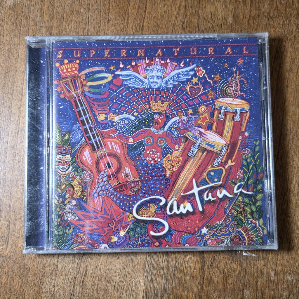 Santana - Supernatural CD Album 1999 Blues Rock Latin Pop Arista Sealed New
