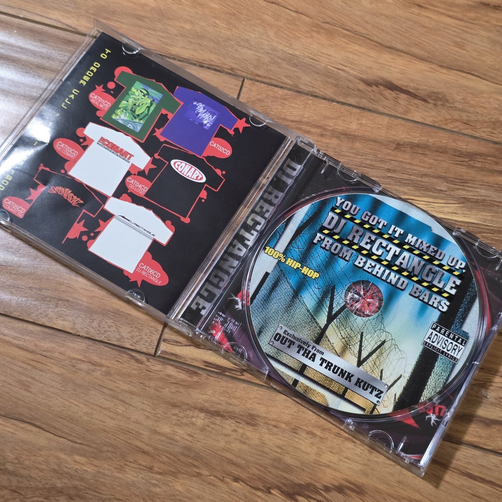 DJ Rectangle - You Got It Mixed Up From Behind Bars CD 1998 Hip Hop Rare HTF