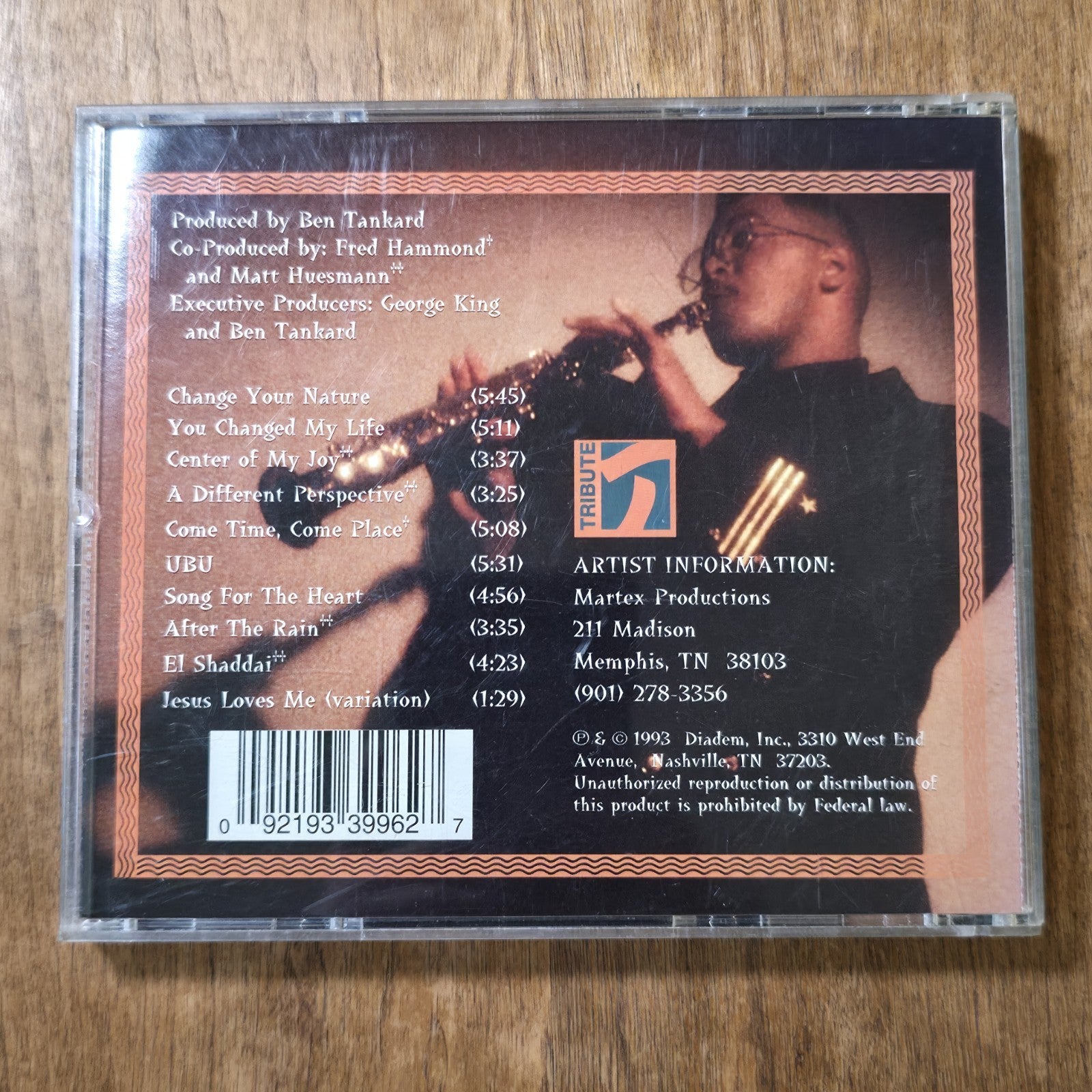 Marquis - Ubu CD Album 1993 Smooth Jazz