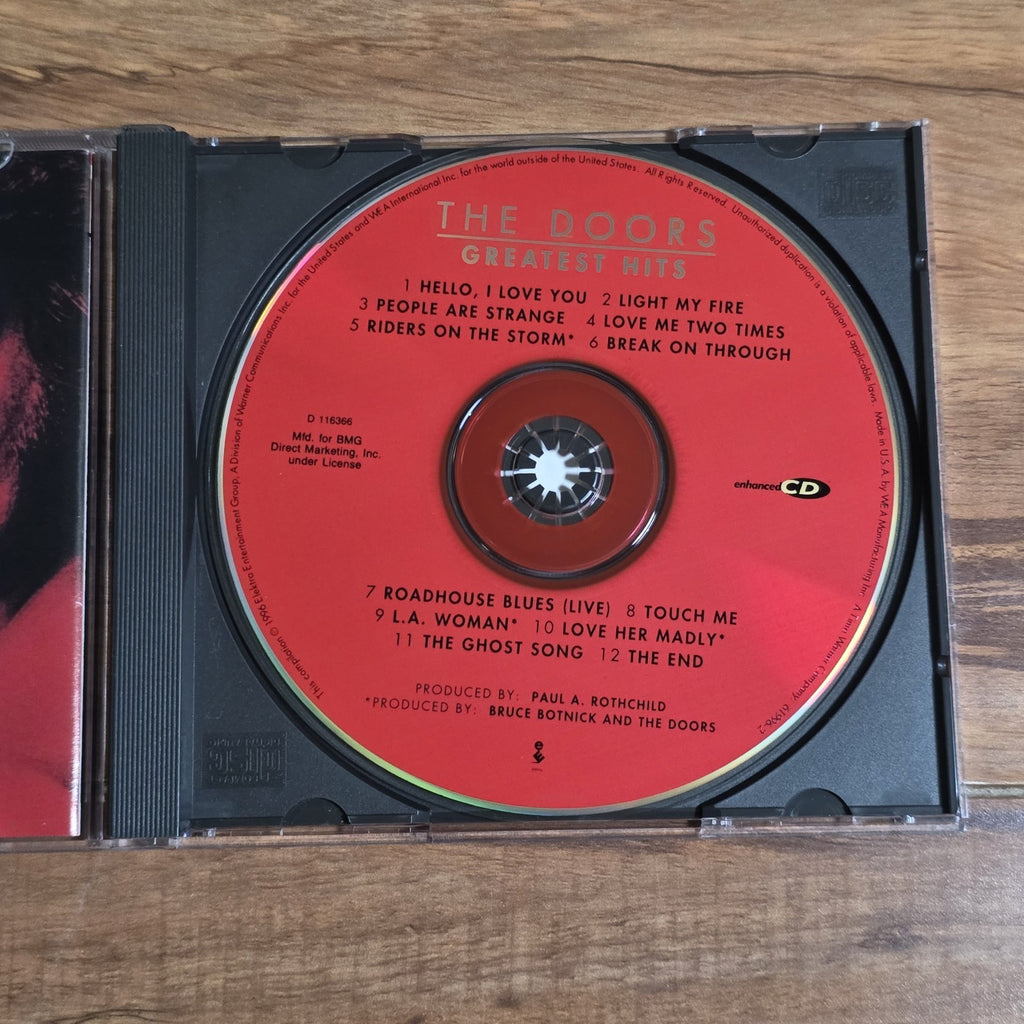 The Doors - Greatest Hits CD Compilation 1996 Classic Rock Enhanced CD