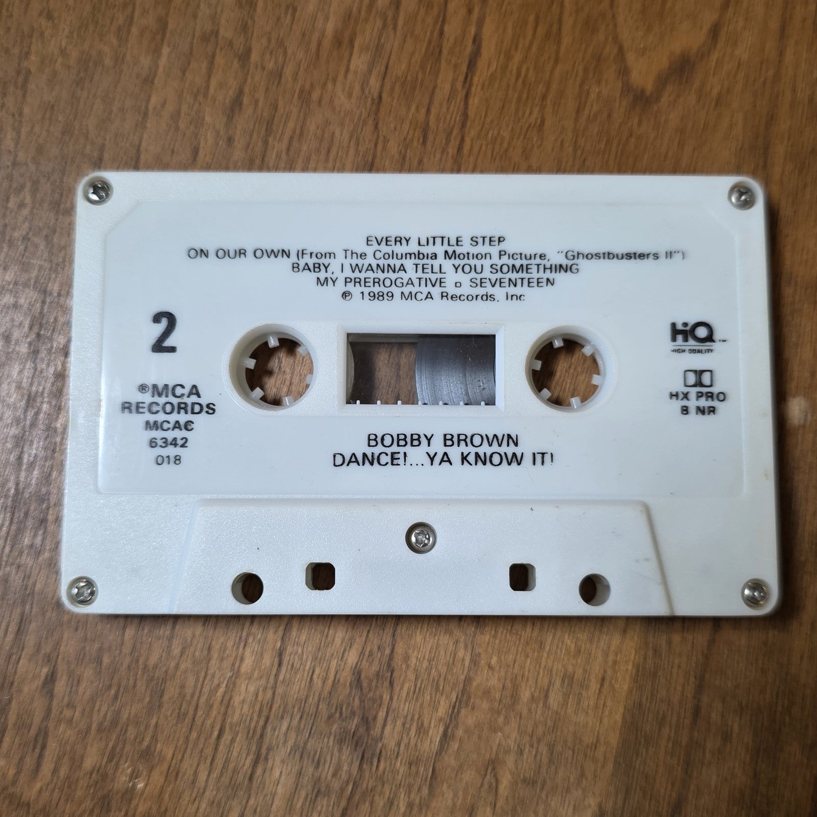 Bobby Brown - Dance Ya Know It Album 1989 R&B Soul Cassette MCA Records