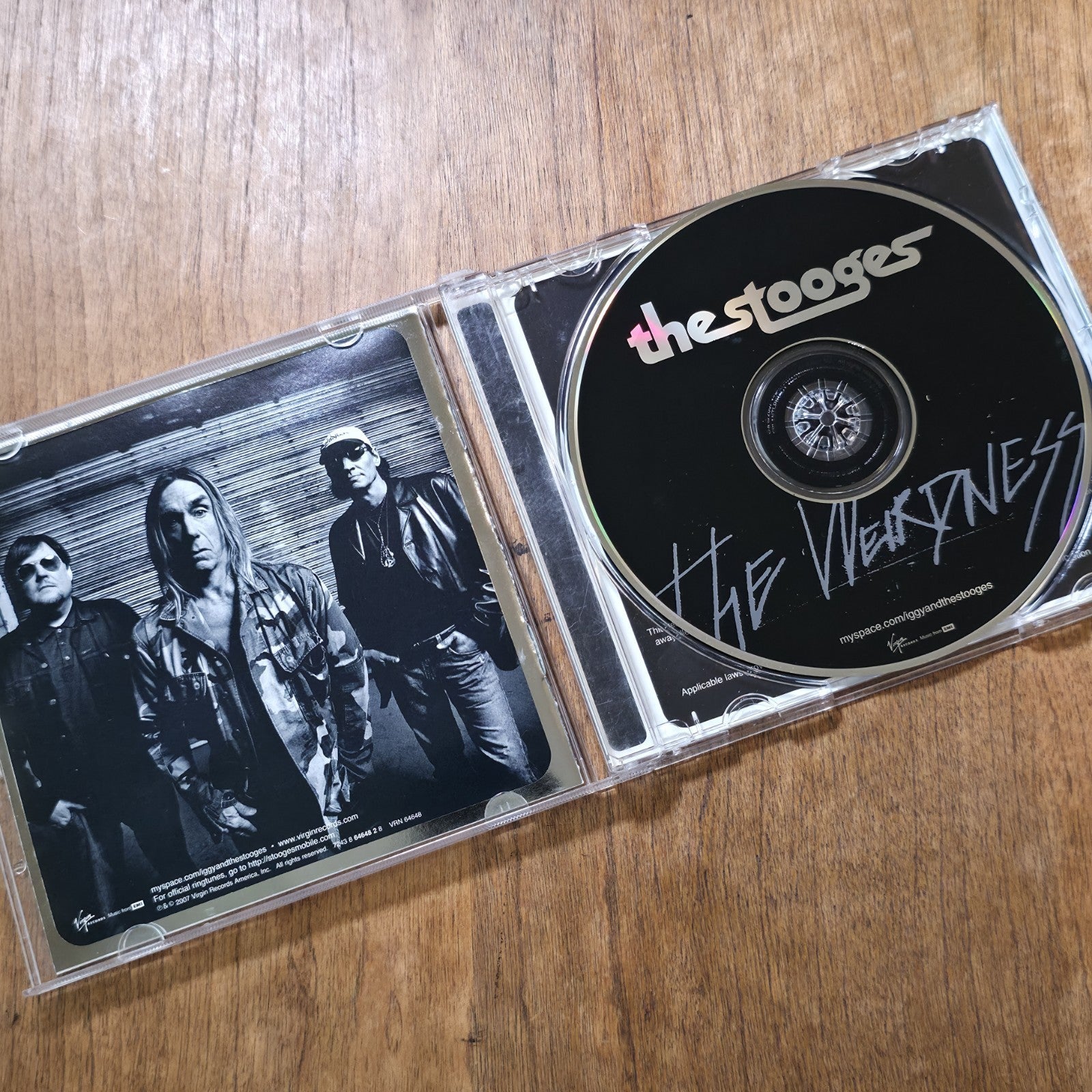 The Stooges - The Weirdness CD Album 2007 Punk Rock