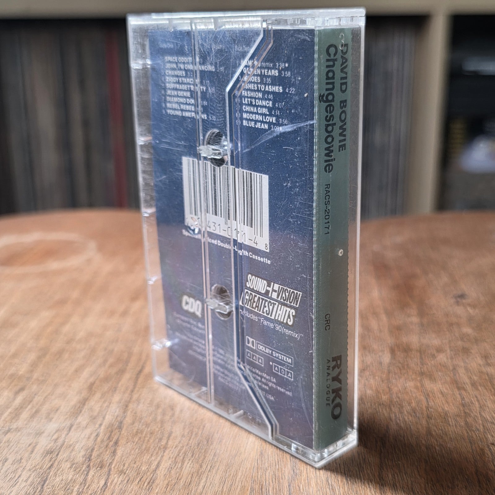 David Bowie - Changesbowie Cassette Compilation 1990 Pop Rock HTF