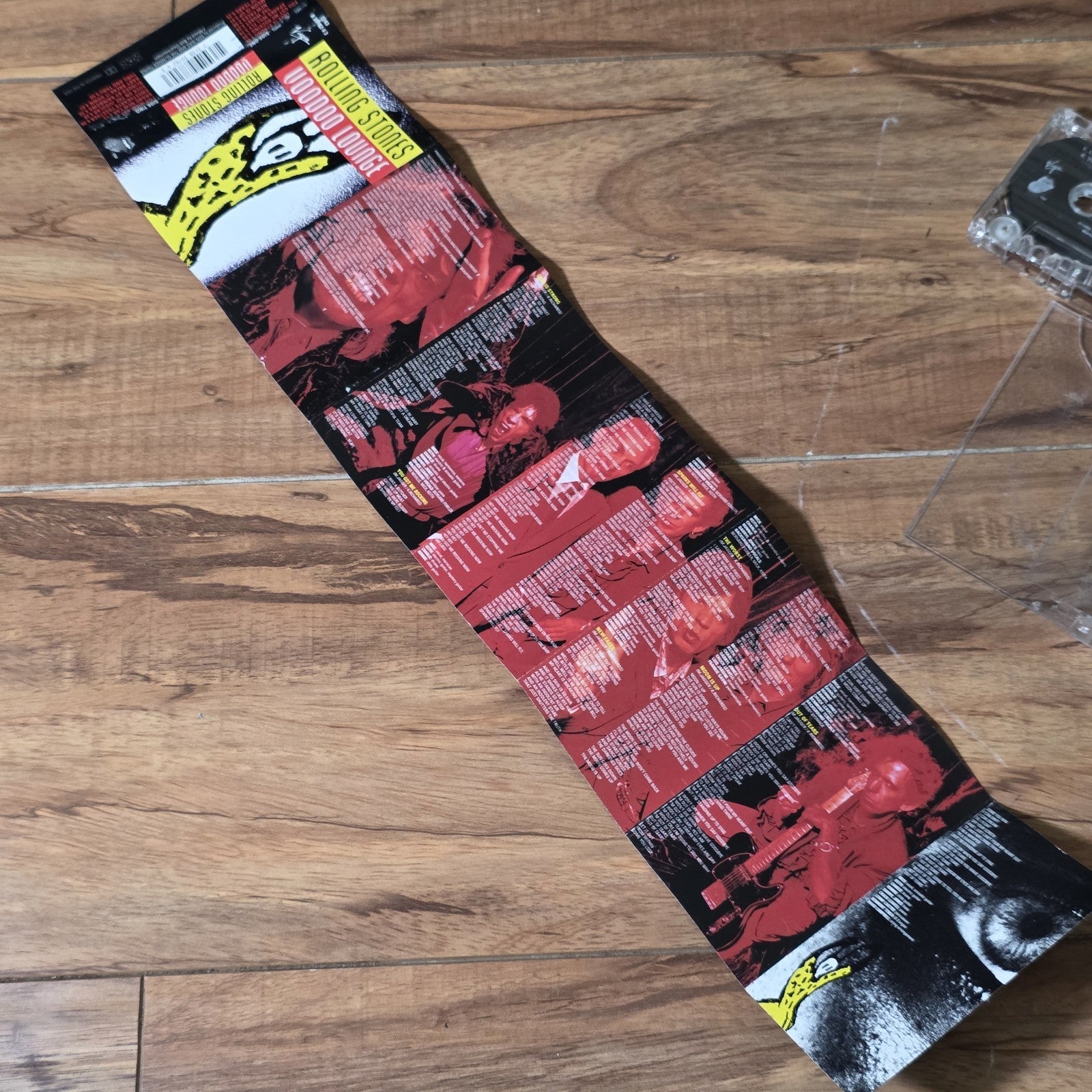 The Rolling Stones - Voodoo Lounge Cassette Tape 1994 Virgin Records Rock