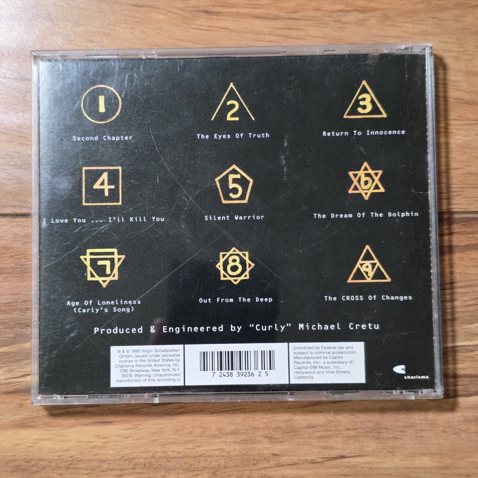 Enigma - Cross of Changes CD Album 1994 New Age Electronic
