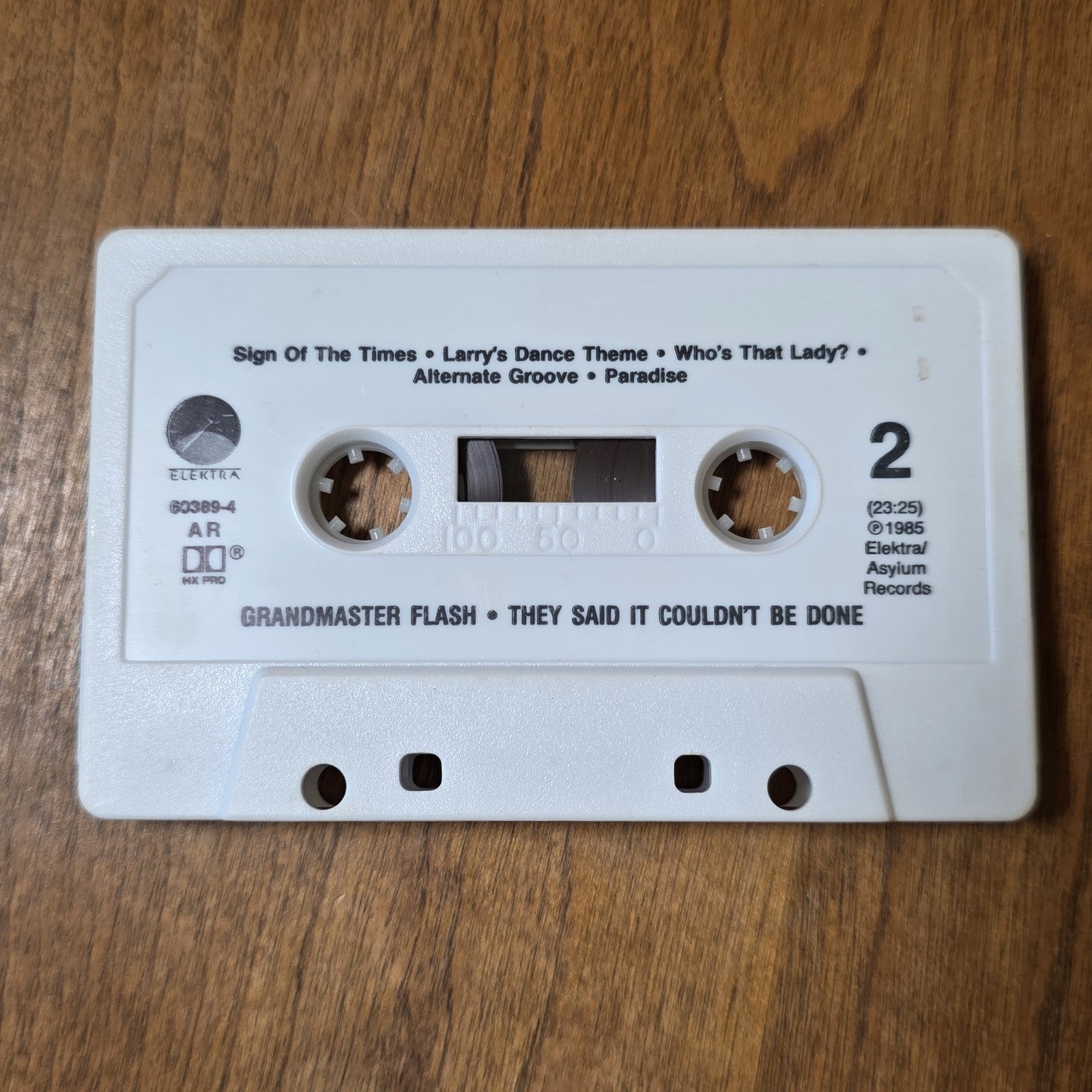 Grandmaster Flash - They Said It Couldnt Be Done 1985 Hip Hop Cassette Rare HTF