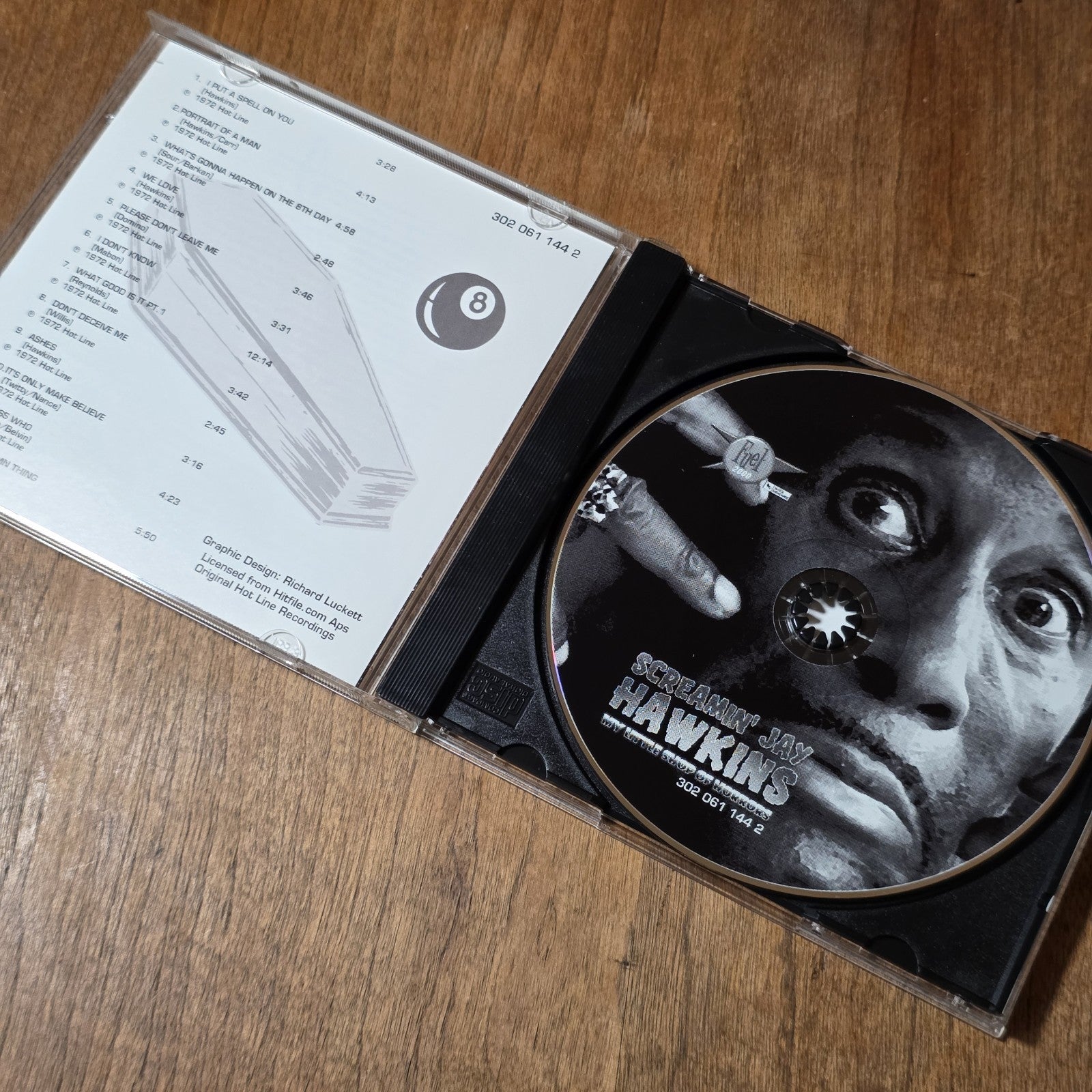 Screamin' Jay Hawkins - My Little Shop Of Horrors CD Album 2001 Blues