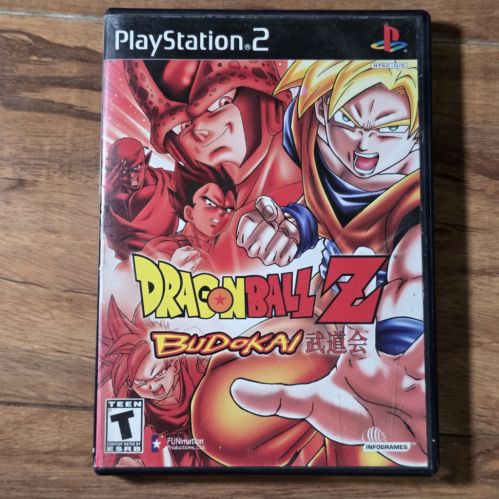 Dragon Ball Z Budokai 2002 Sony Playstation 2  PS2 Damaged Case Scratched CIB