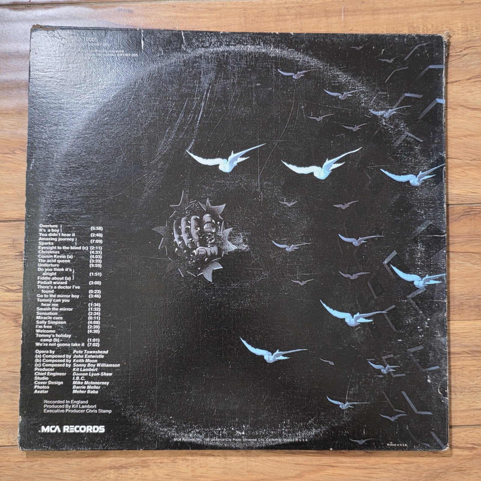 The Who - Tommy Vinyl Double LP Album 1969 Classic Rock Booklet VG