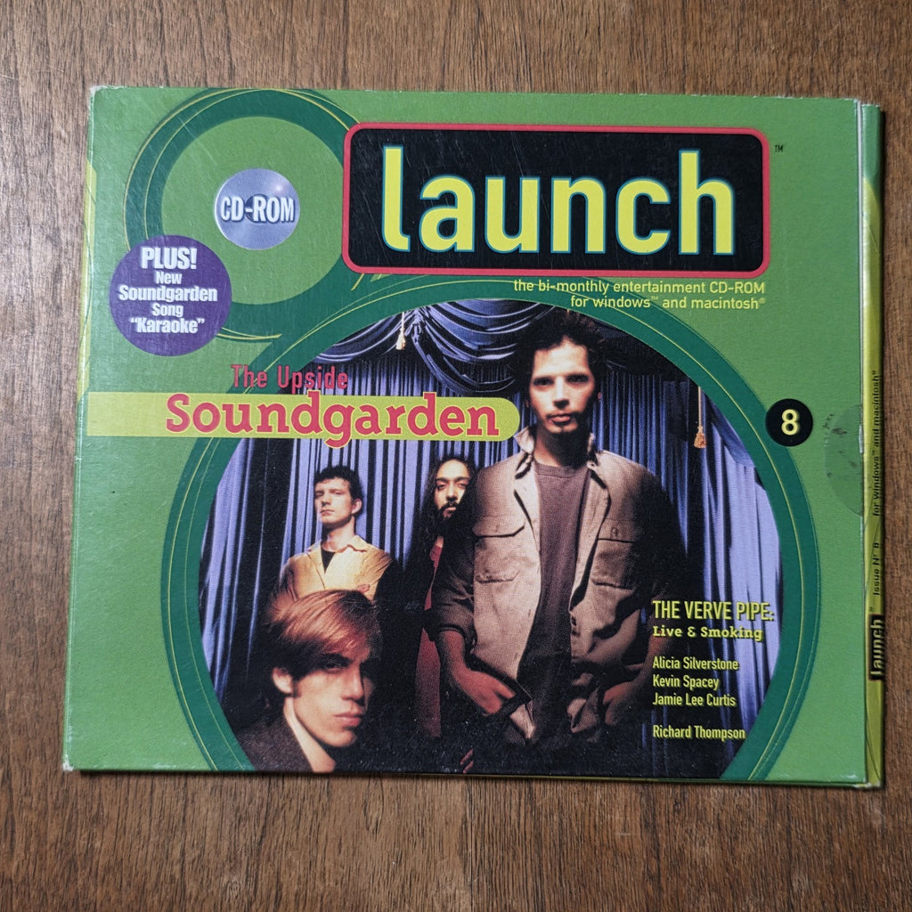 Soundgarden & The Verve Pipe - Launch CD-ROM Magazine 1996 Interactive Rock