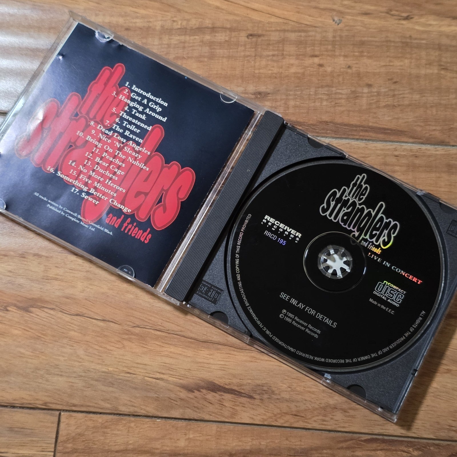 The Stranglers - And Friends Live In Concert CD Live Album 1995 Rare HTF