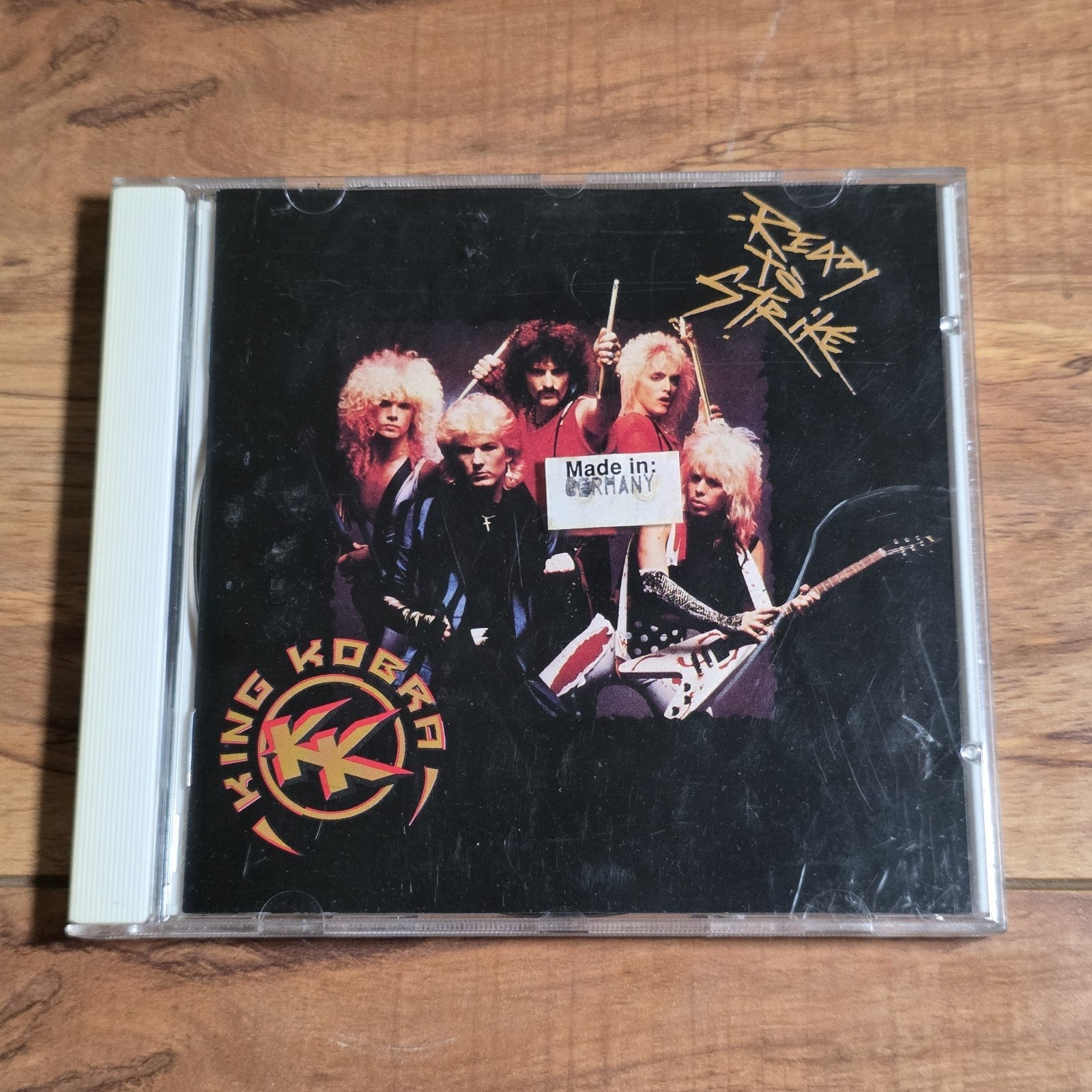 King Kobra - Ready To Strike CD Album 1985 Heavy Metal Import Rare HTF