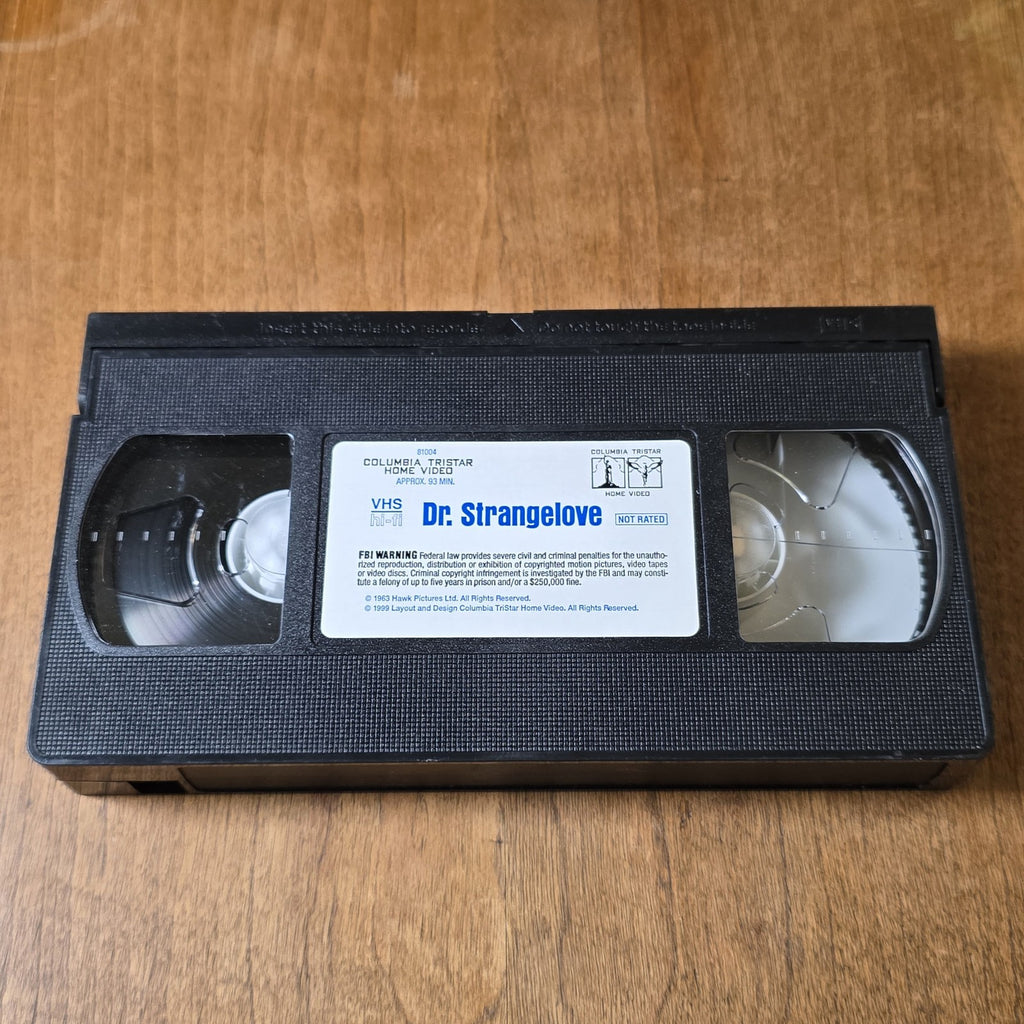 Dr. Strangelove VHS 1964 Comedy Sci-Fi Stanley Kubrick