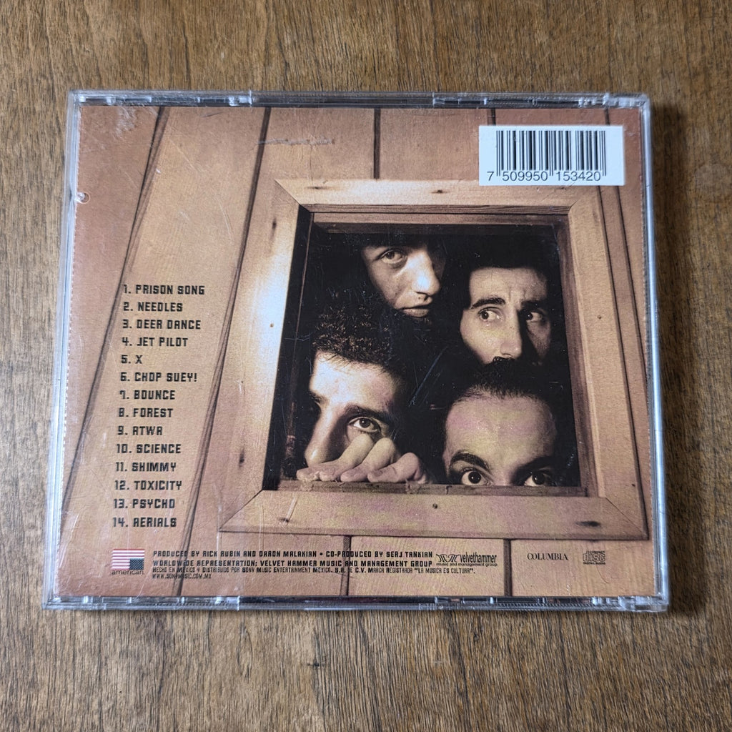 System of a Down - Toxicity CD Album 2001 Nu Metal HTF