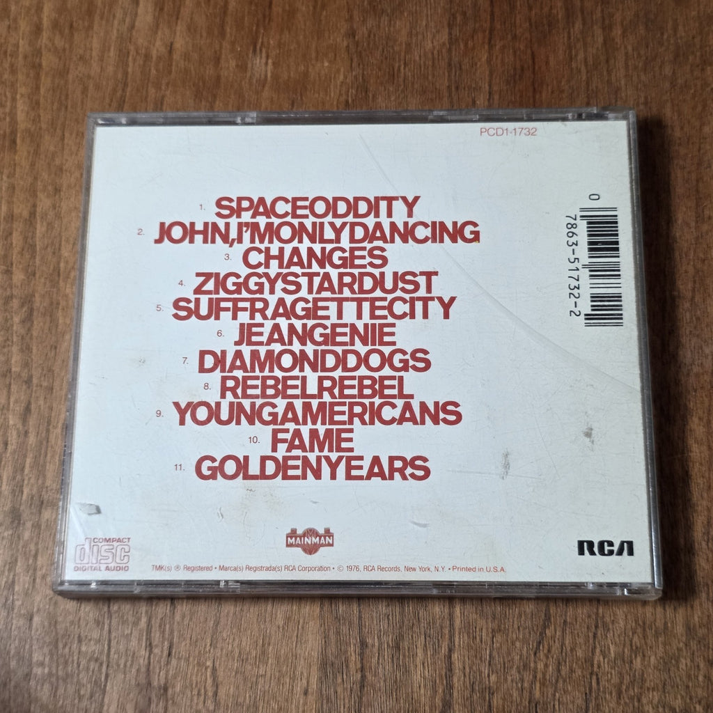 David Bowie - ChangesOneBowie CD Compilation 1976 Rock Japan Import Rare HTF