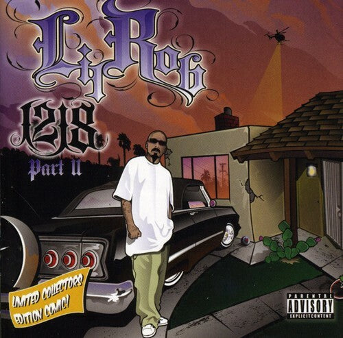 Lil Rob - 1218 Part II CD 2008 Upstairs Records Chicano Rap Hip Hop Rare HTF