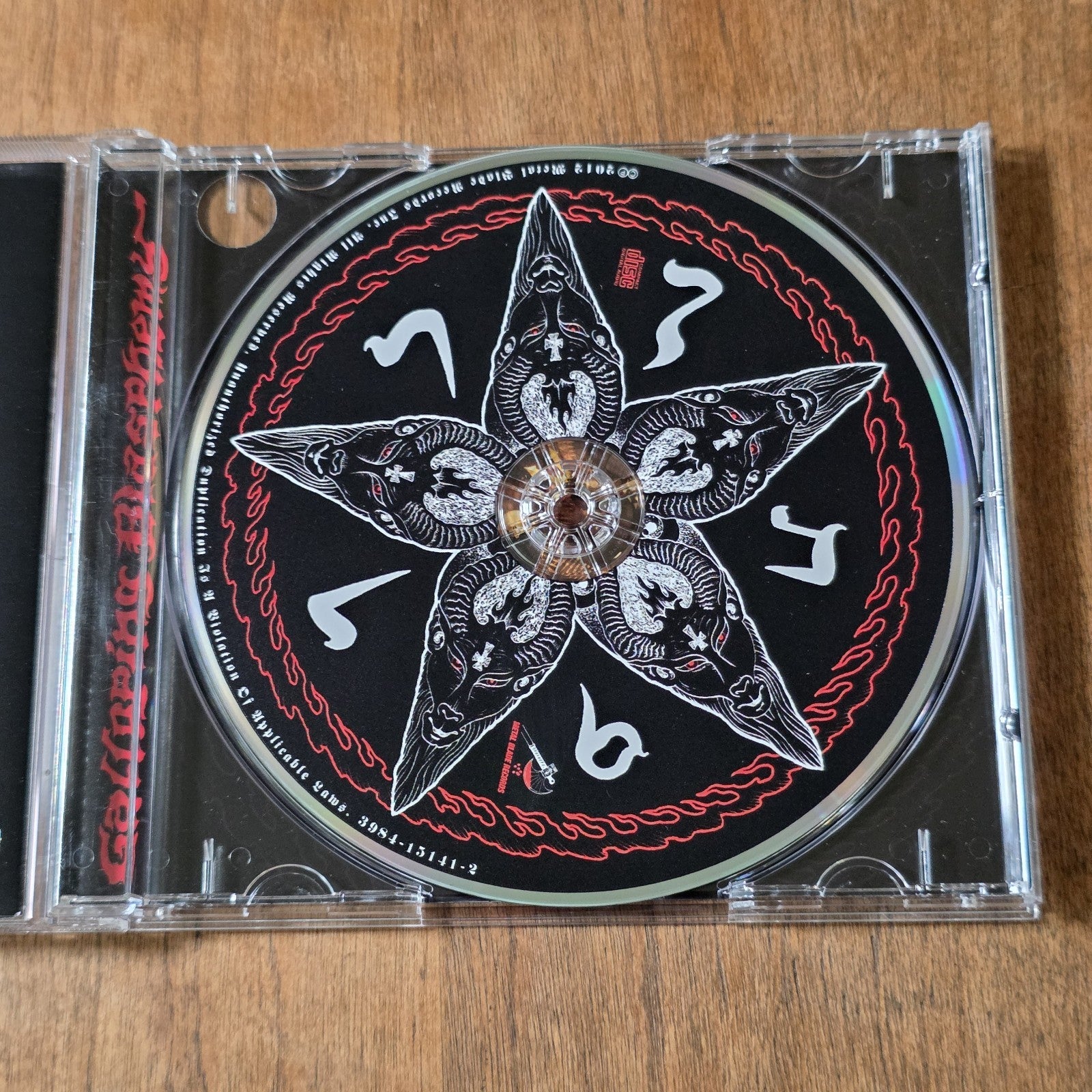 Satan's Wrath - Galloping Blasphemy CD 2012 Black Thrash Metal Metal Blade HTF