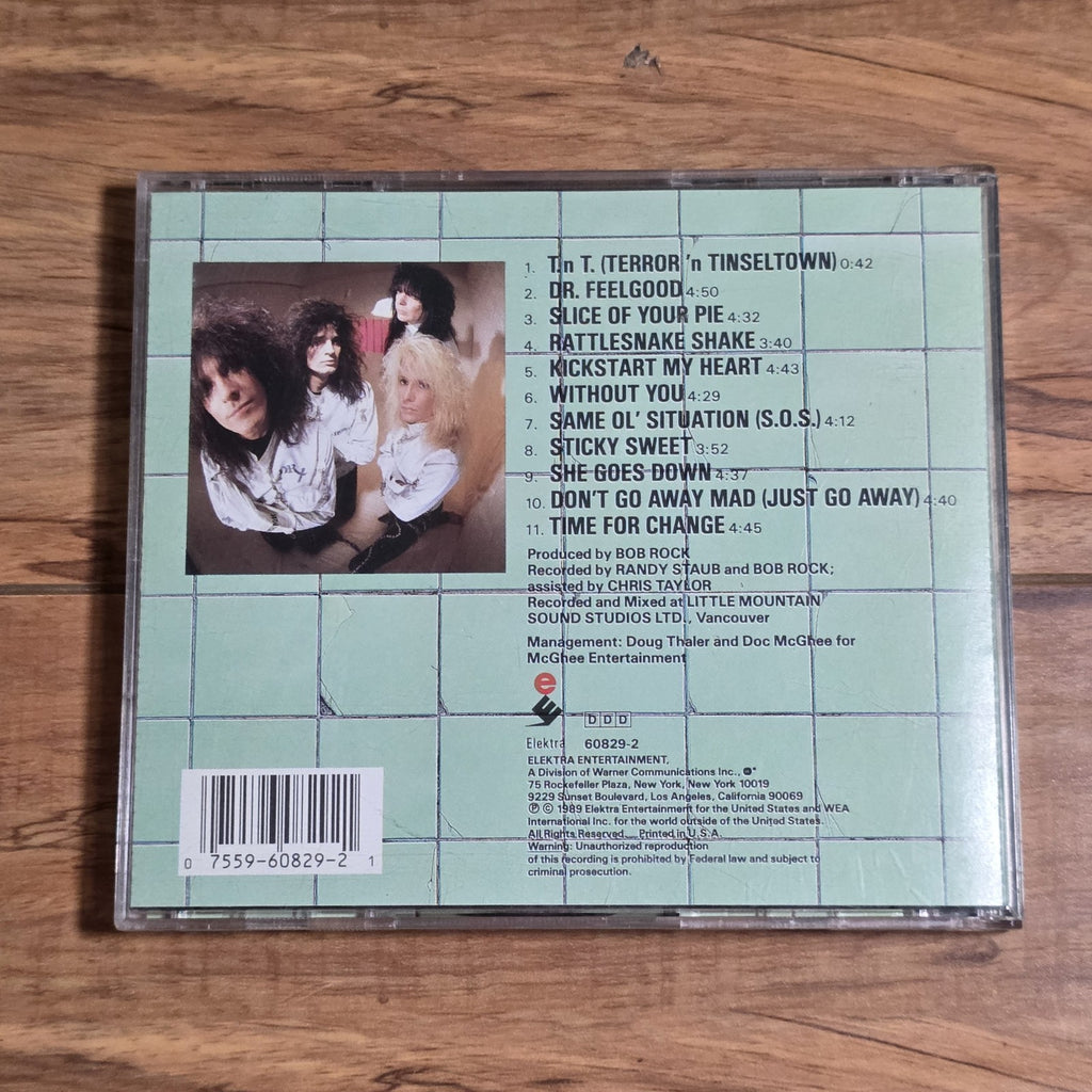 Mötley Crüe - Dr. Feelgood CD Album 1989 Heavy Metal Glam Metal