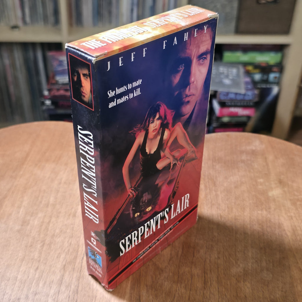 Serpent's Lair VHS 1996 Thriller Republic Pictures Screener Promo Demo