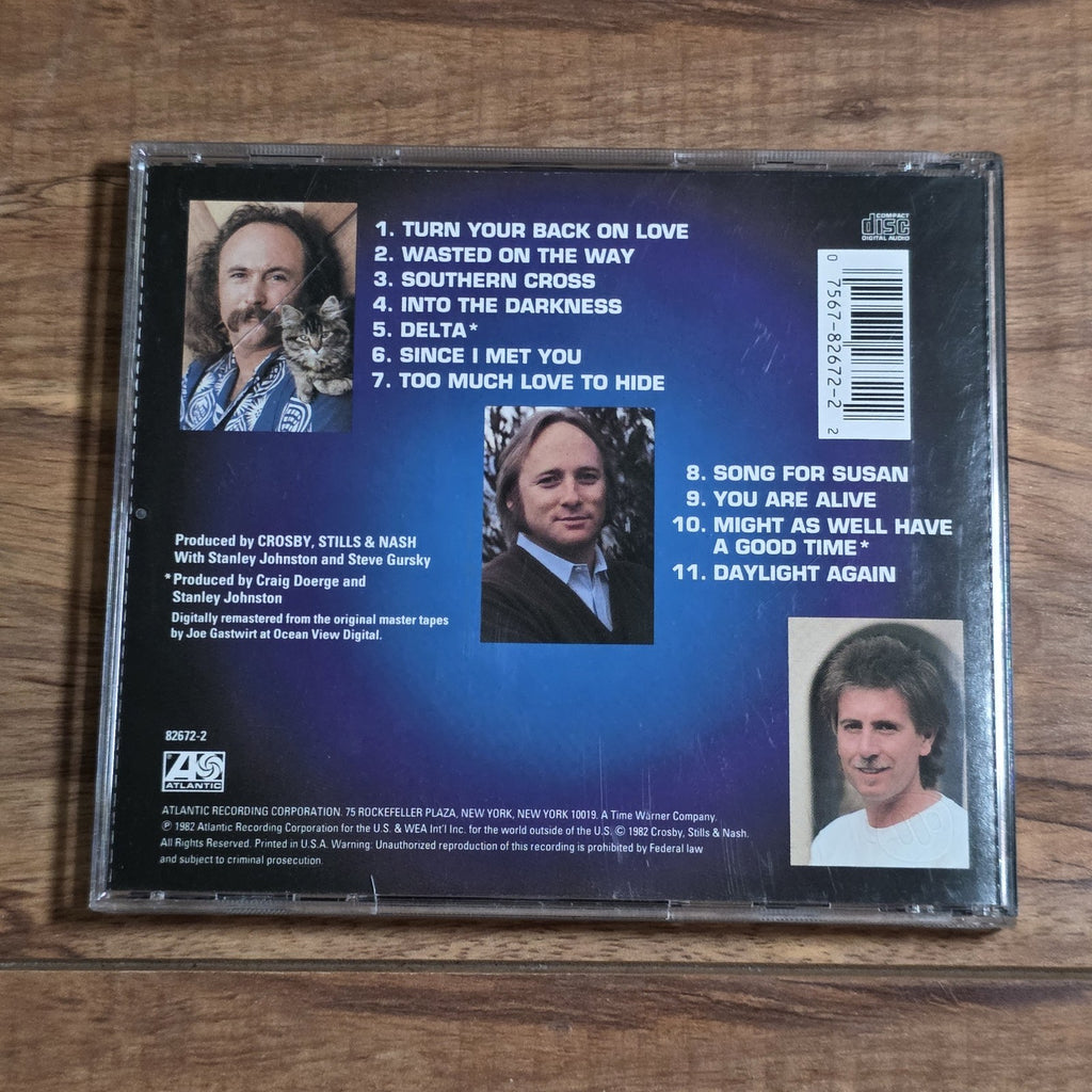 Crosby, Stills & Nash - Daylight Again CD Album 1982 Folk Rock