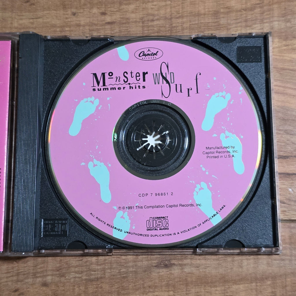 Monster Summer Hits: Wild Surf CD Compilation 1996 Surf Rock