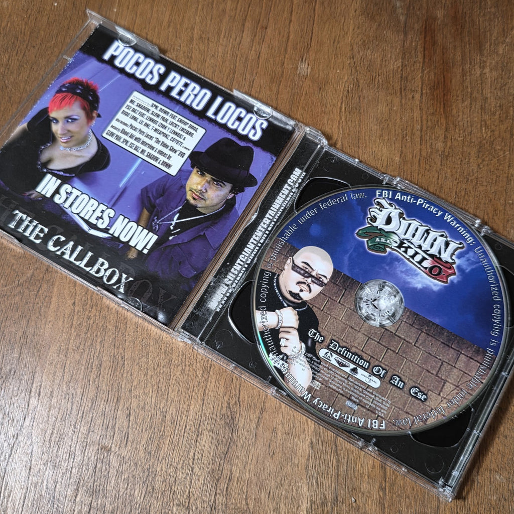 Down Aka Kilo - Definition Of An Ese CD Album 2007 2 Disc Chicano Rap HTF