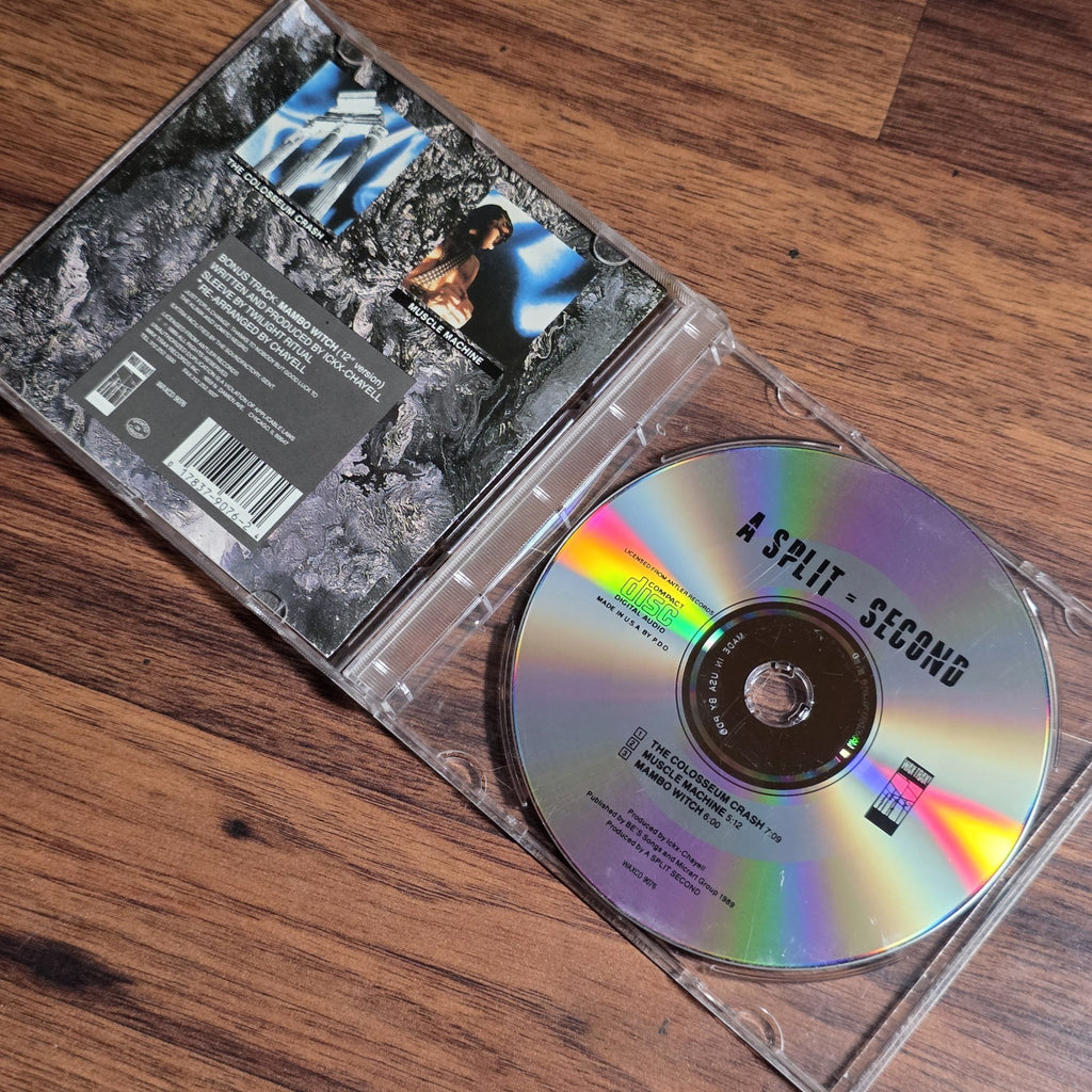 A Split Second - The Colosseum Crash Inside Out Remix CD Single 1991 EBM Rare