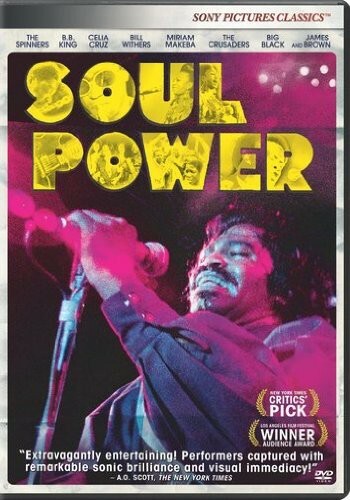 Soul Power DVD 2009 Documentary Spinners BB King James Brown Crusaders