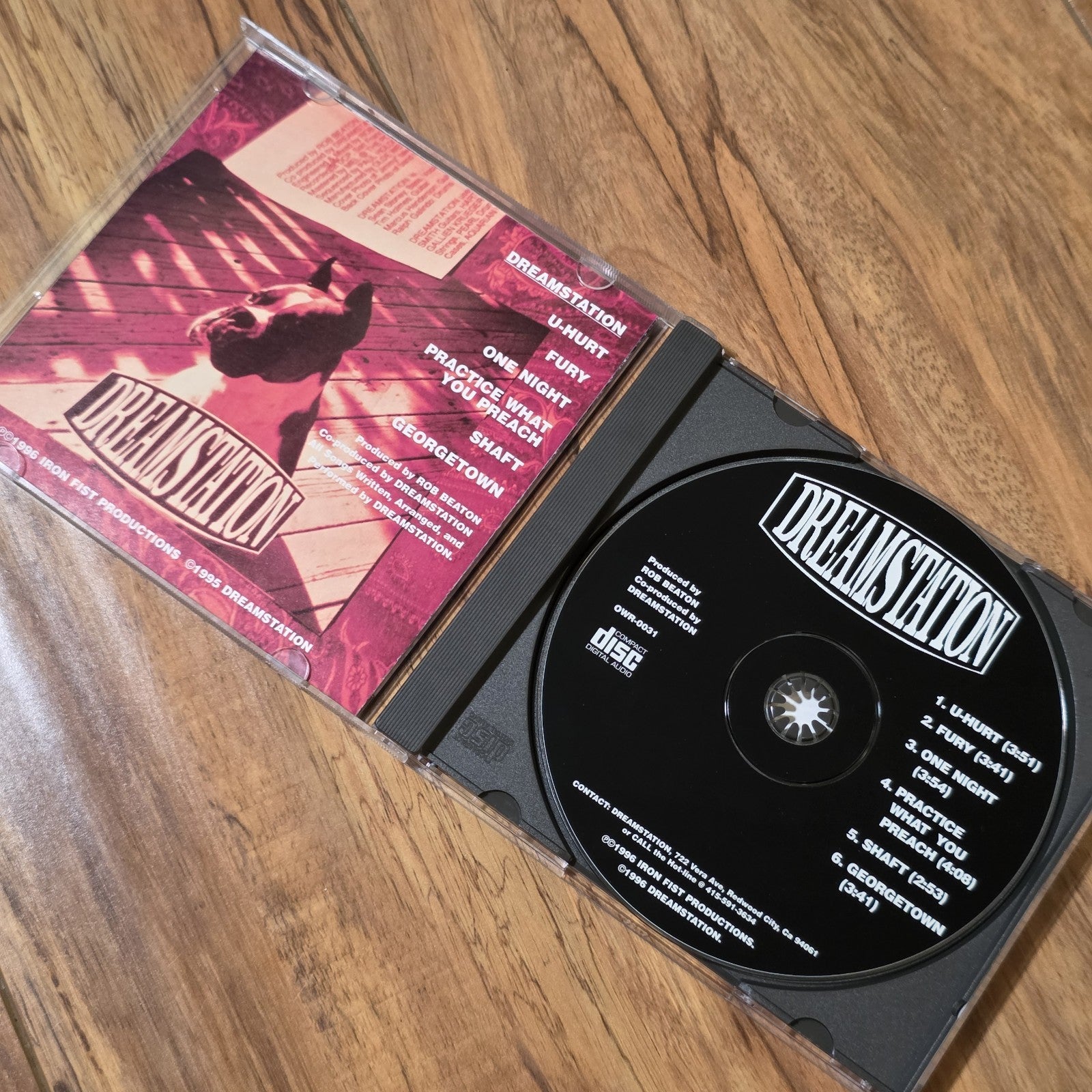 Dreamstation - Music CD Album 1996 Grunge Obscure Alternative Rock