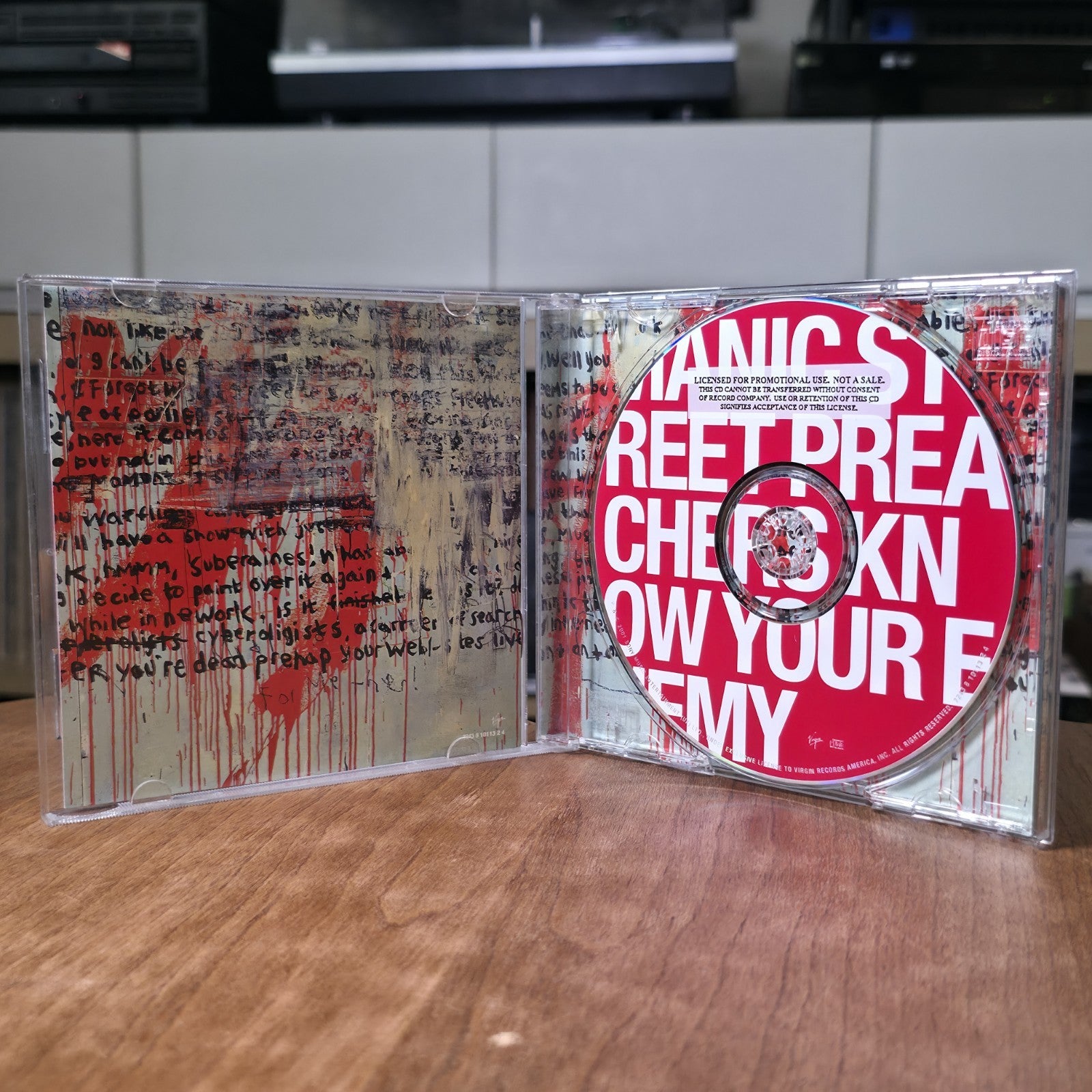 Manic Street Preachers - Know Your Enemy CD Album 2001 Alternative Rock
