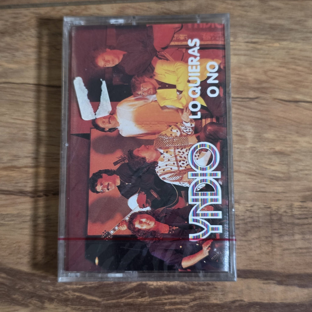 Yndio - Lo Quieras O No Cassette Album Latin Pop Sealed New