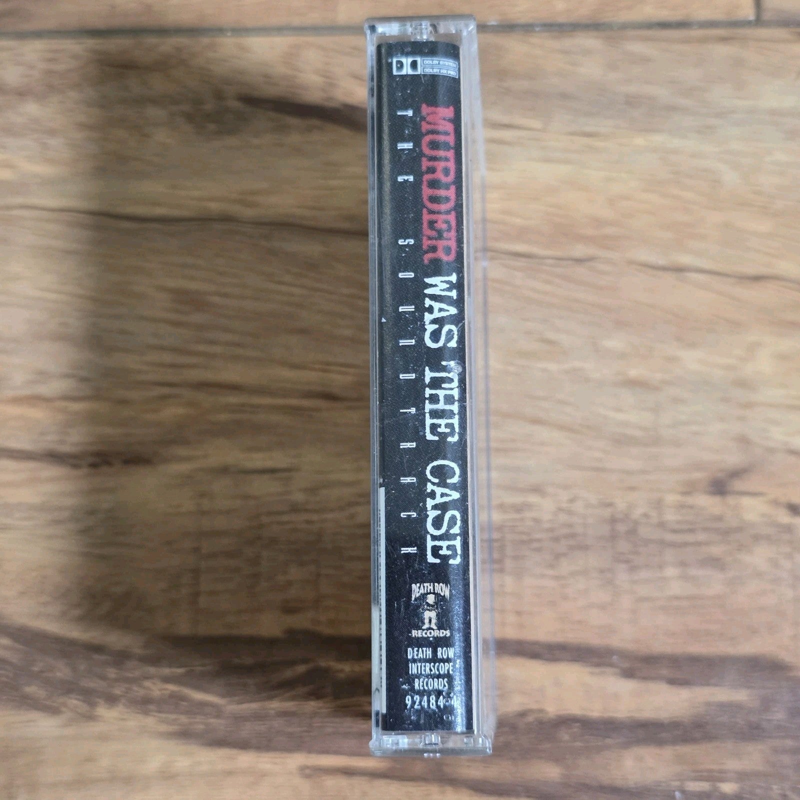 Murder Was The Case Soundtrack Cassette 1994 Hip Hop Death Row Snoop Dogg HTF