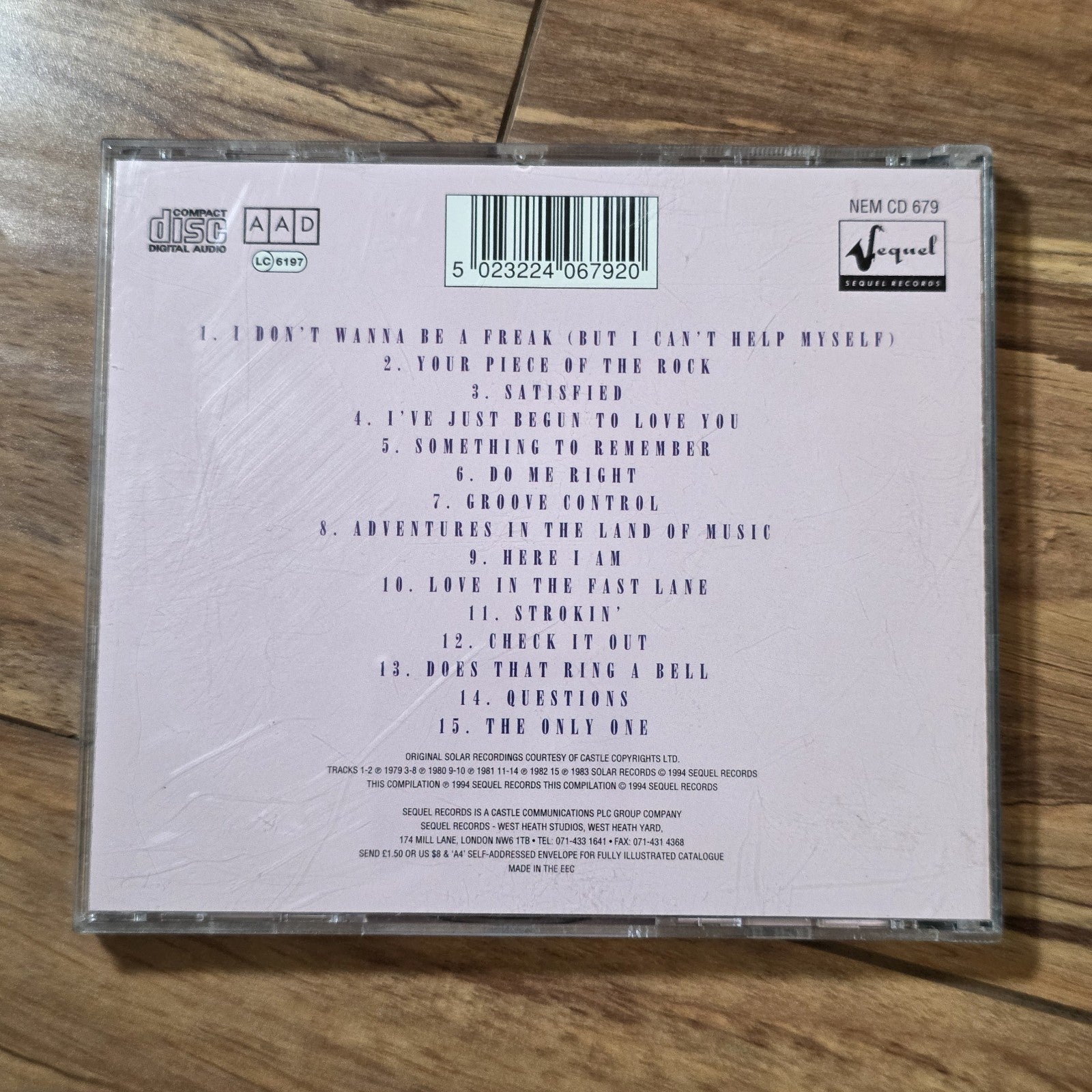 Dynasty - Best Of U.K. CD 1994 15 Tracks Greatest Hits Rare Soul Funk Rare HTF