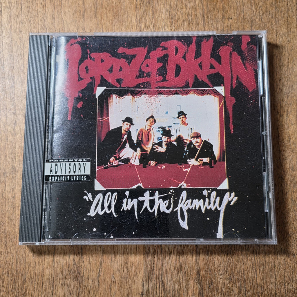 Lordz of Brooklyn - All In the Family CD Album 1995 Hip Hop Rare HTF
