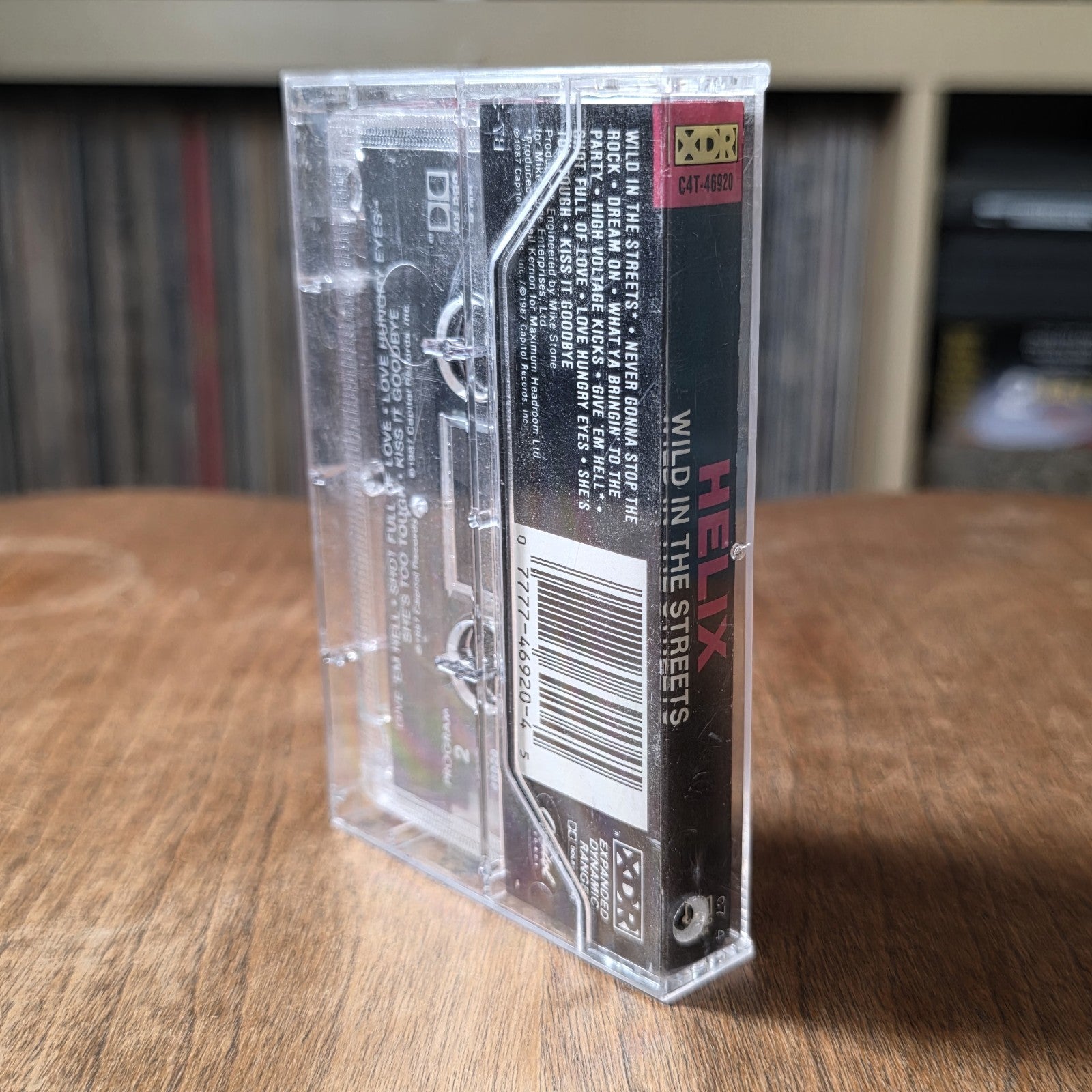 Helix - Wild in the Streets Cassette Album 1987 Heavy Metal