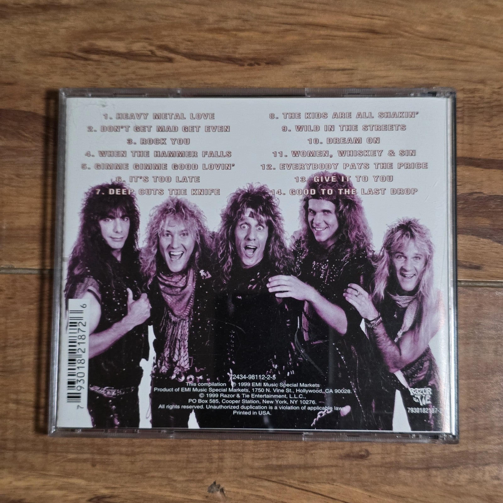 Helix - The Best Of Deep Cuts CD Compilation 1999 Heavy Metal Rare HTF