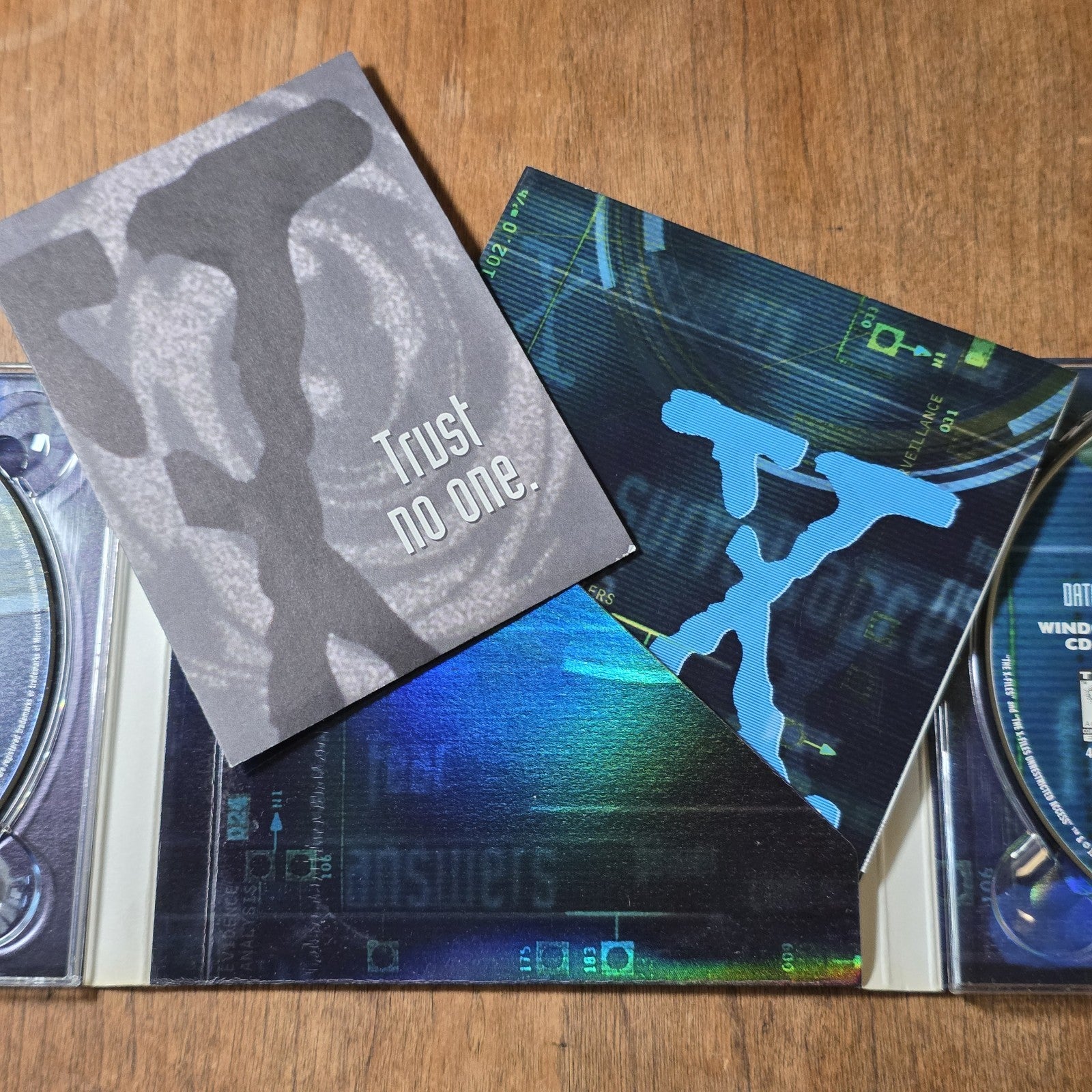 The X-Files - Unrestricted Access PC CD-ROM 1998 Interactive Game 2 Disc