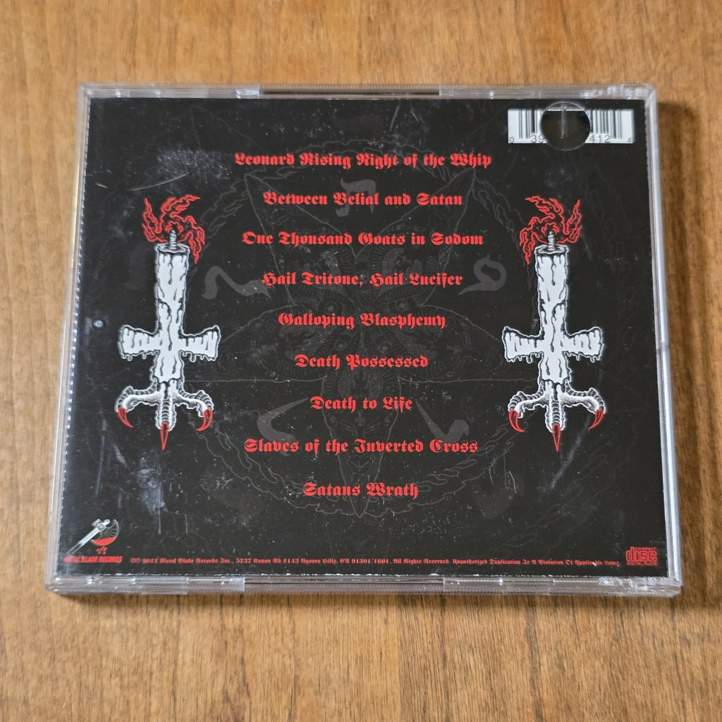 Satan's Wrath - Galloping Blasphemy CD 2012 Black Thrash Metal Metal Blade HTF