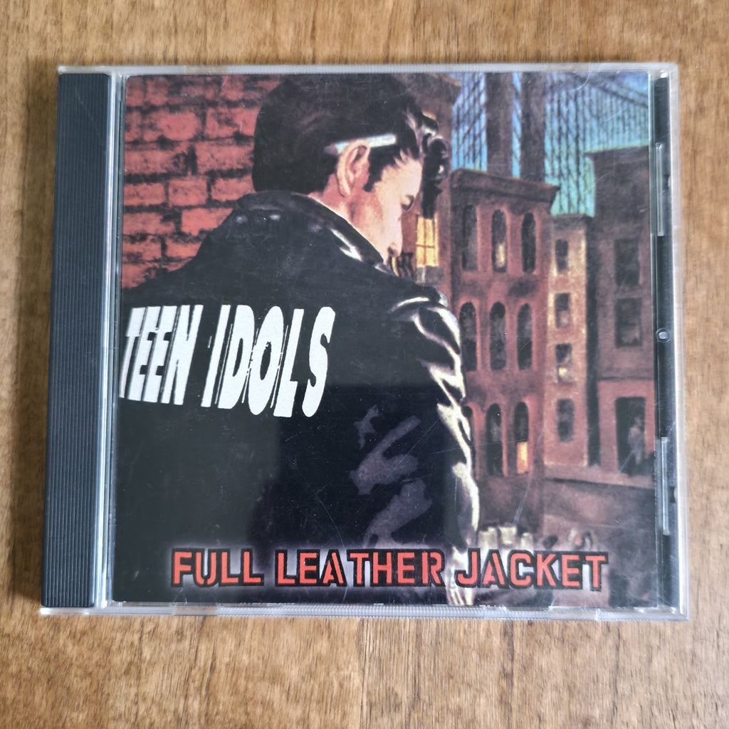Teen Idols - Full Leather Jacket CD Album 2000 Punk Rare HTF