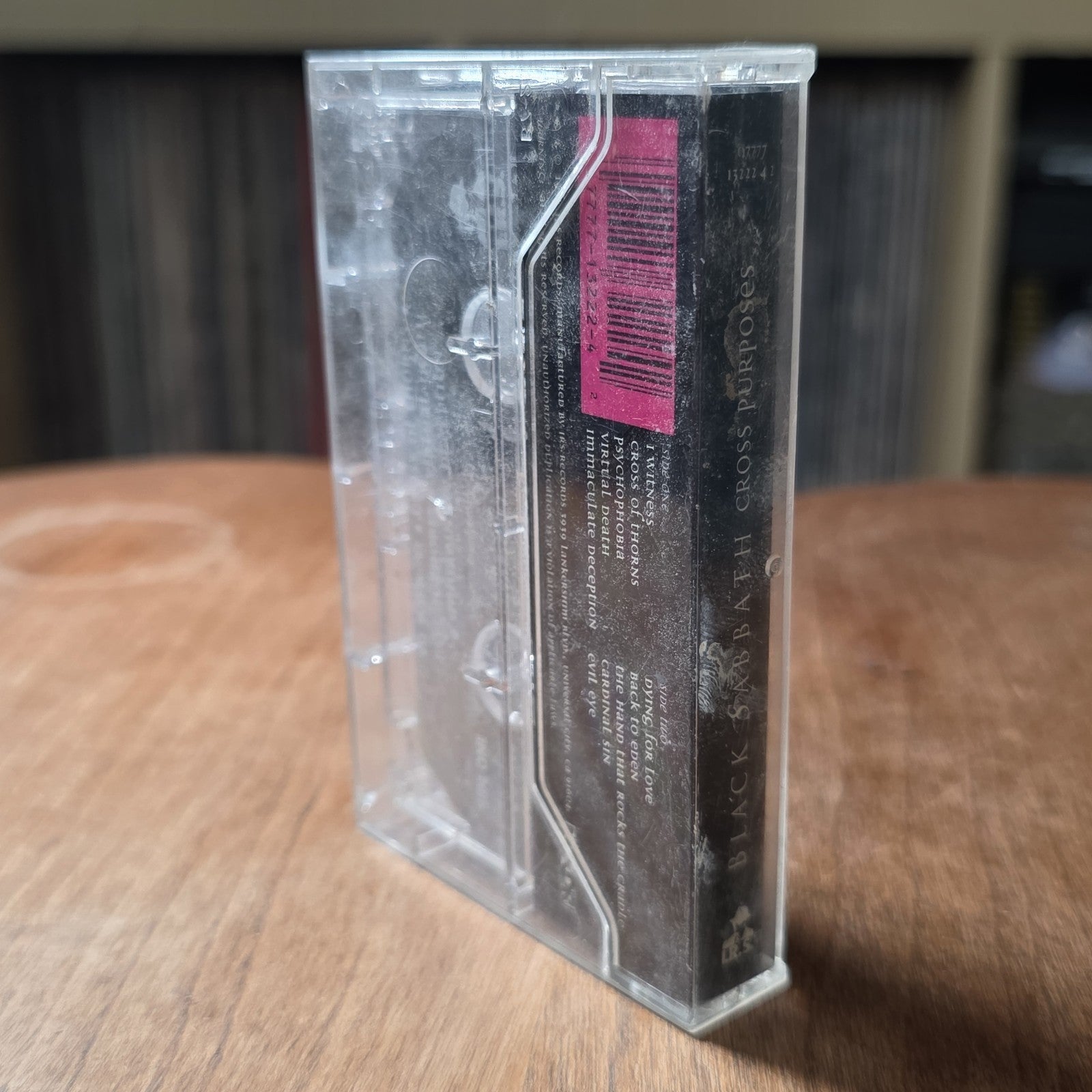 Black Sabbath - Cross Purposes Cassette Album 1994 Heavy Metal Rare HTF