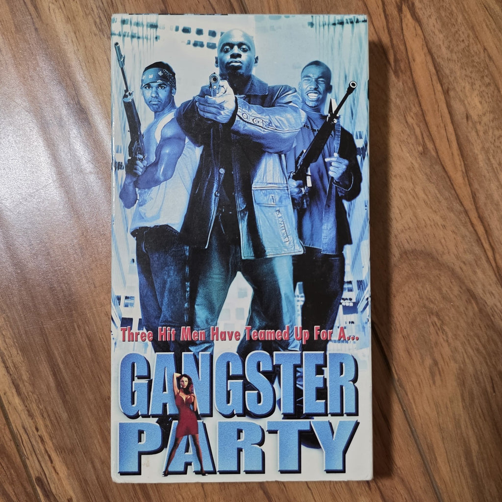 Gangster Party 2002 VHS Blaxploitation Crime Drama Danyi Deats T.K. Kirkland