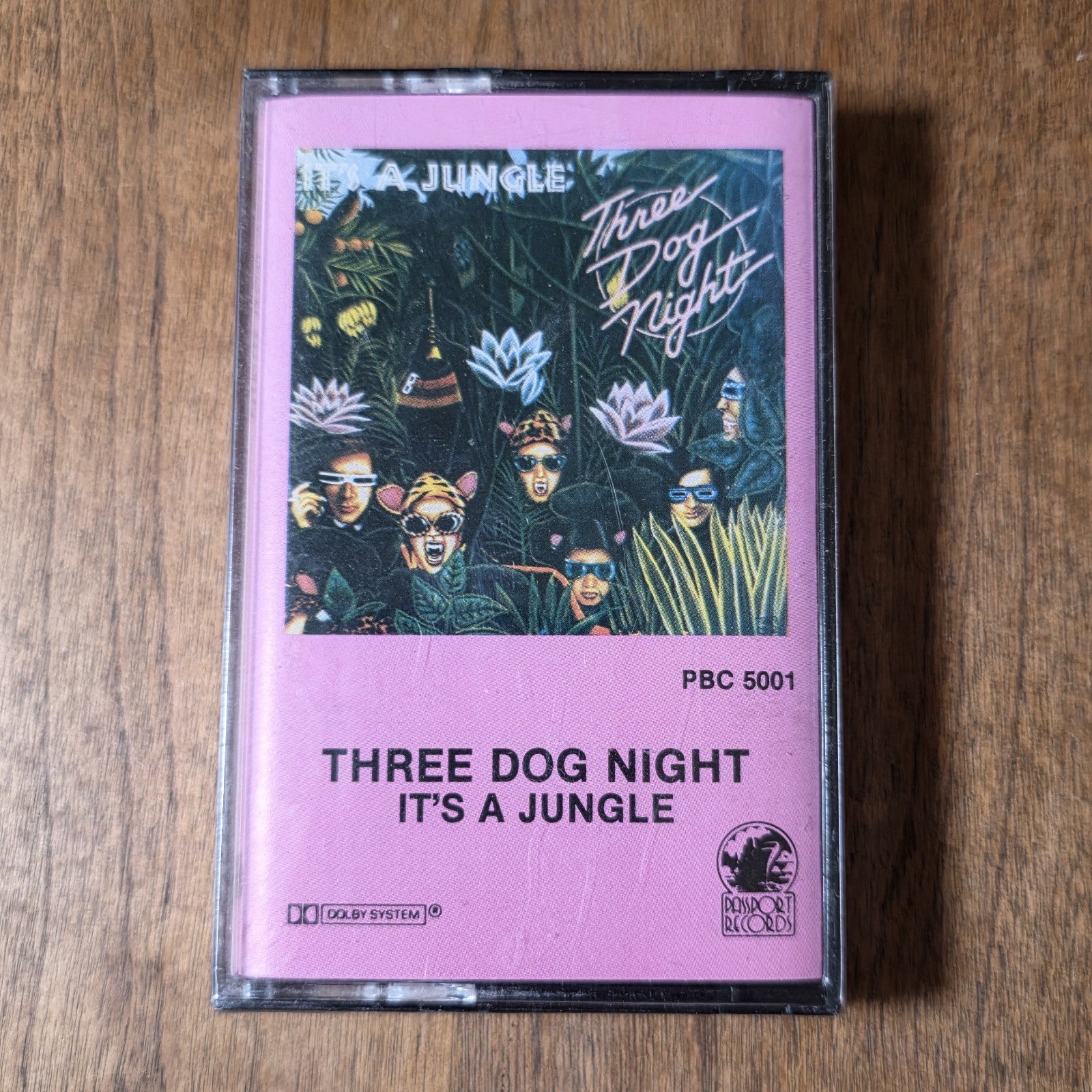 Three Dog Night - It's A Jungle Cassette Album 1983 Rock Rare HTF Sealed New