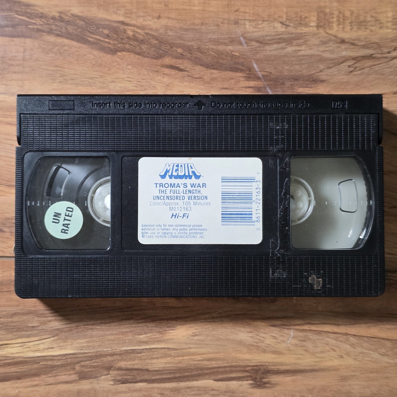Troma's War VHS 1988 Cult Horror Comedy Troma Cut Box HTF
