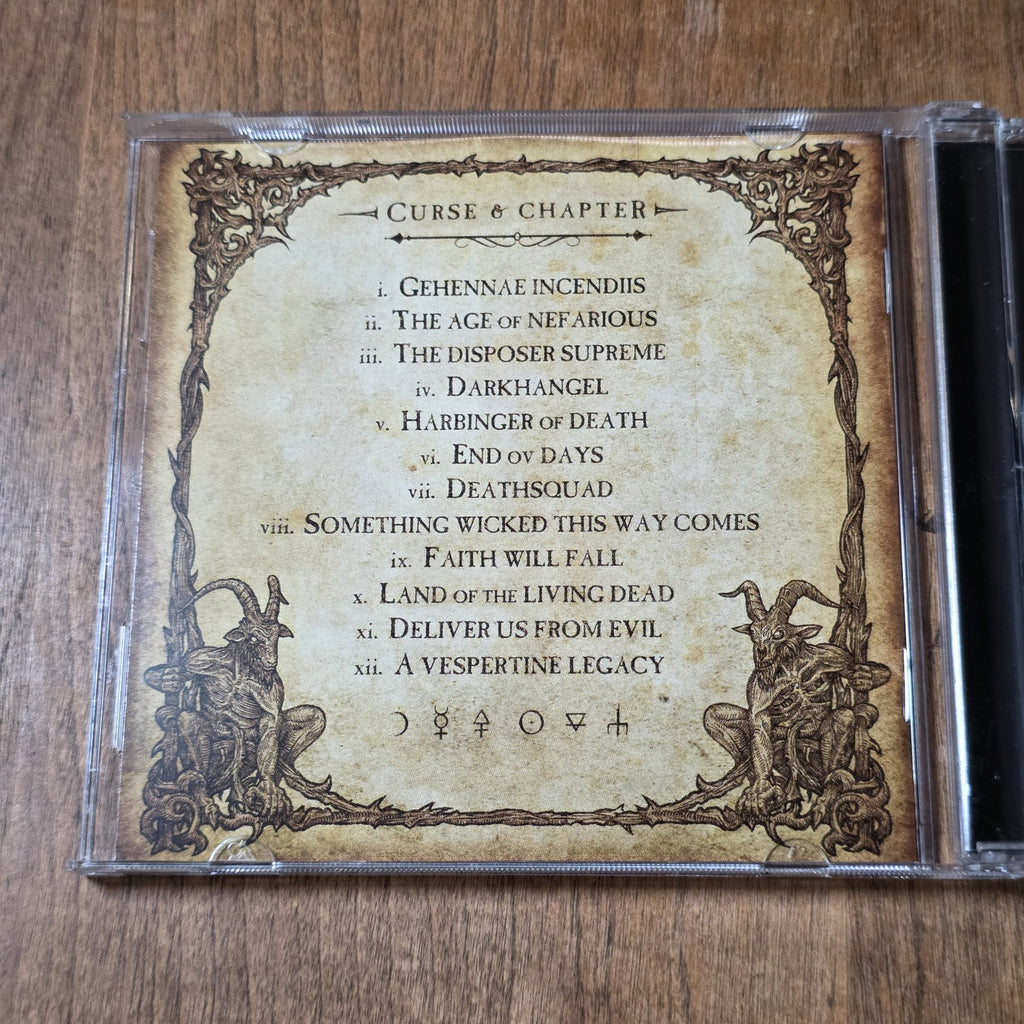 Hell - Curse & Chapter CD Album 2013 Heavy Metal Nuclear Blast