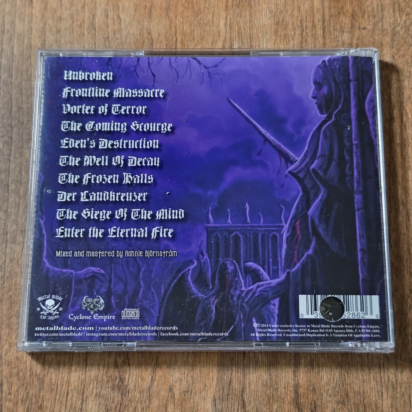 Bodyfarm - The Coming Scourge CD EP 2013 Death Metal CYC HTF