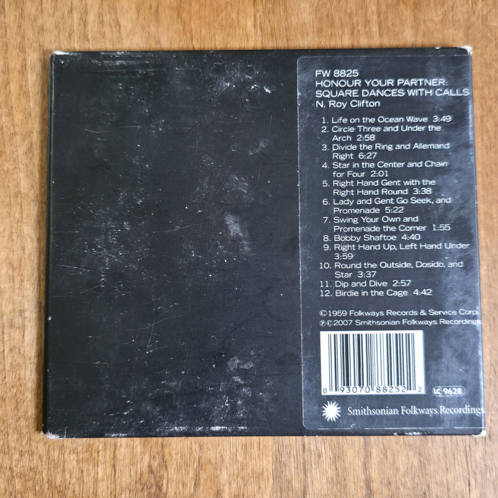 Various Artists - Honour Your Partner: Square Dances with Calls Vinyl LP Folk