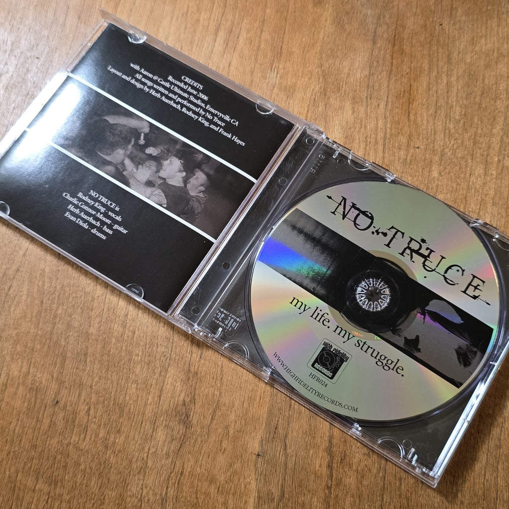No Truce - My Life My Struggle CD Album 2006 Hardcore Obscure